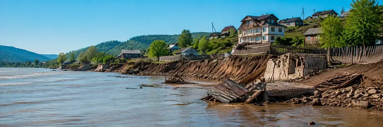 Влияние паводка на загрязнение водоемов и оценка ущерба ВБР